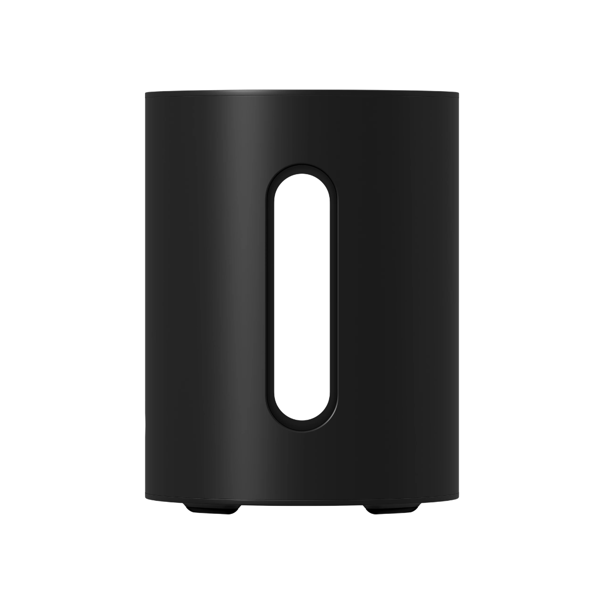 sonos sub mini subwoofer central cutout on a white background