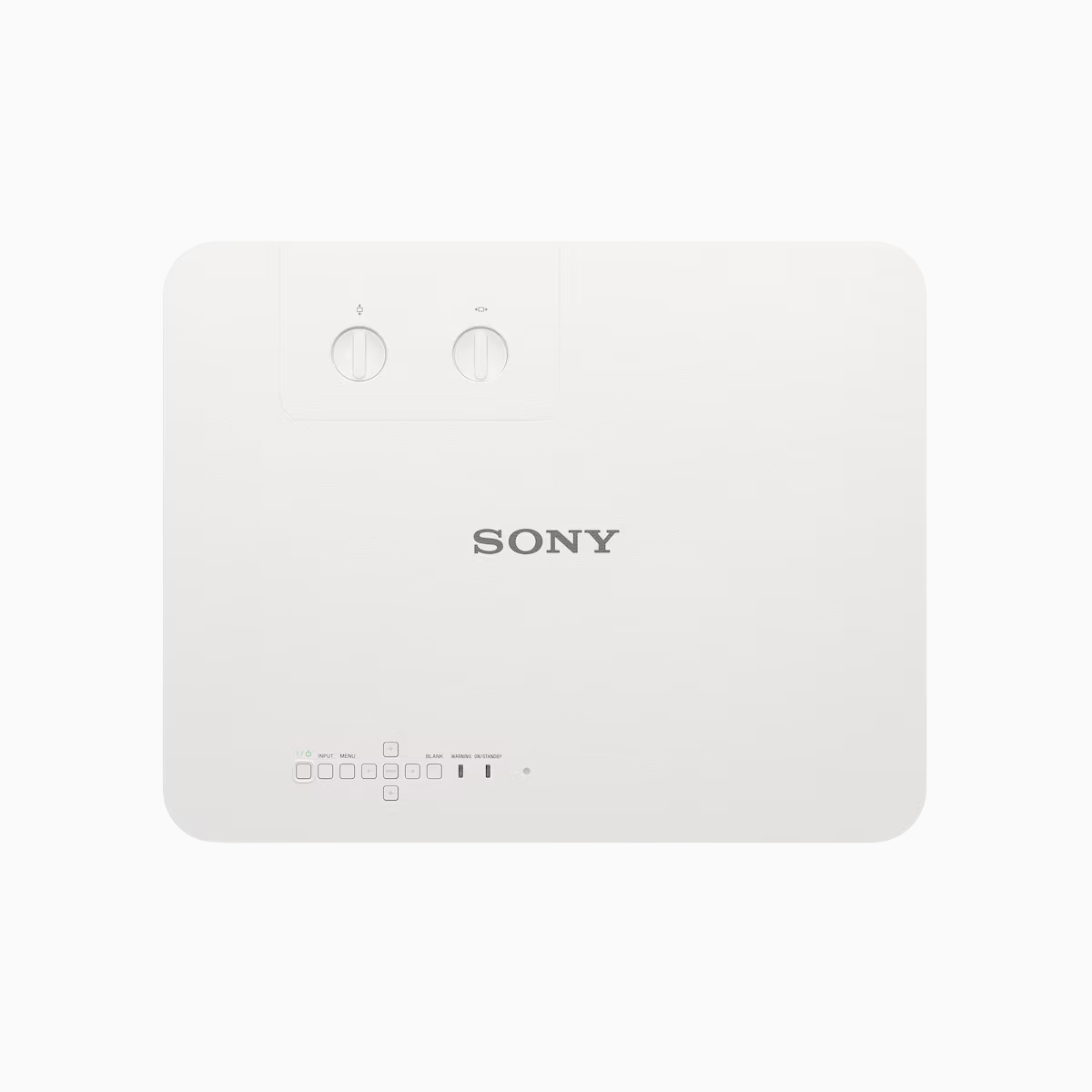 Back view of a Sony electronic device on a white background